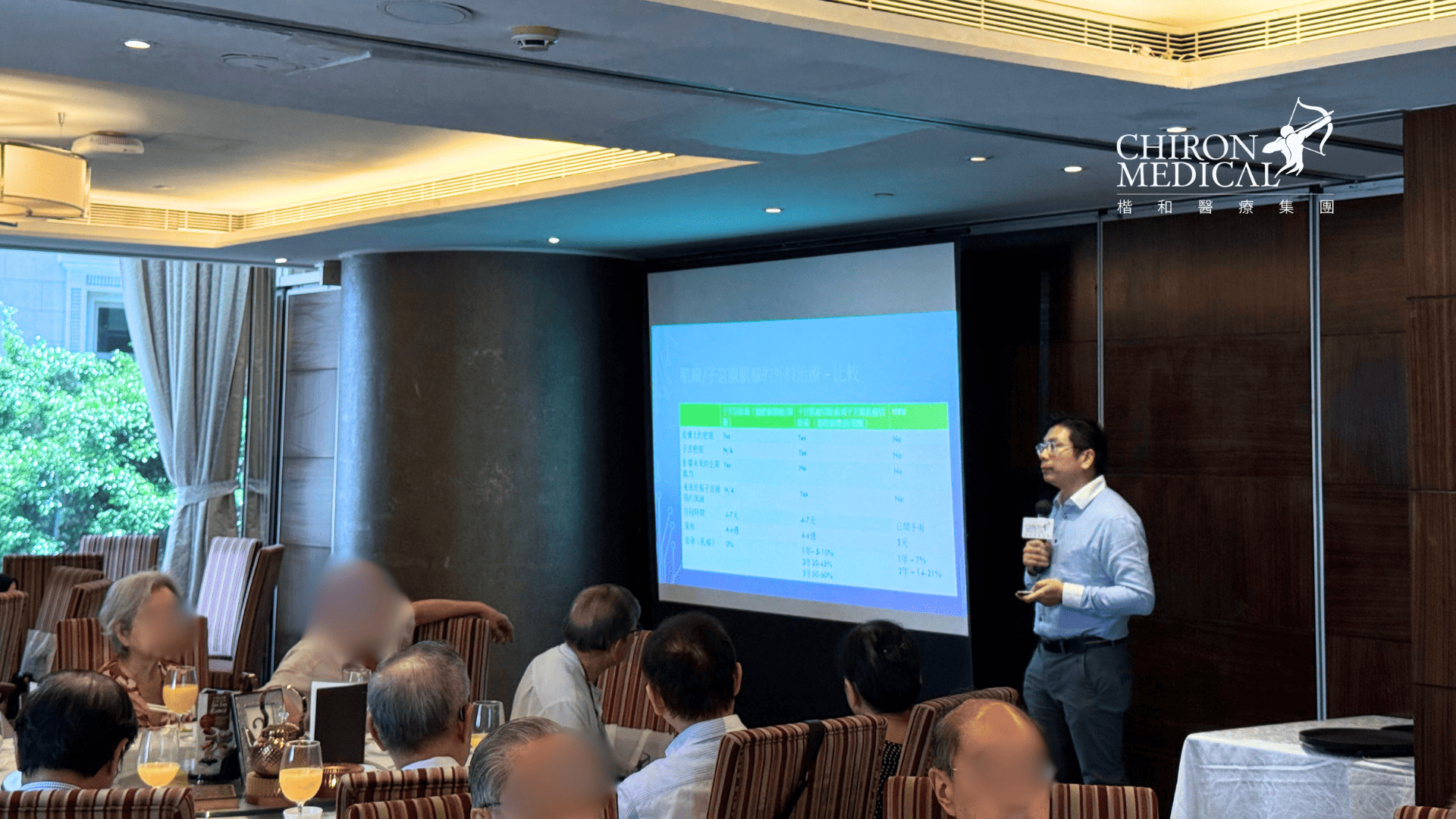 楷和醫療婦產科專科李文軒醫生於持續醫學進修講座（CME）講解海扶刀